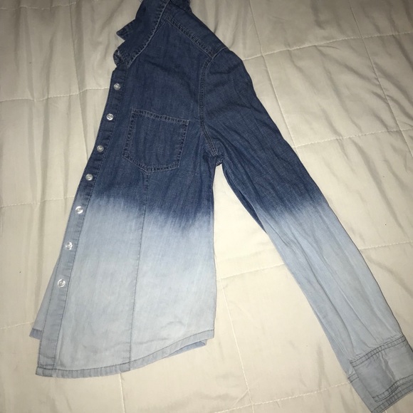 Ombré Denim Button Up - Picture 2 of 4